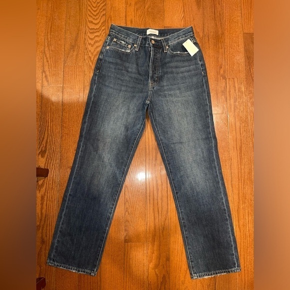 NWT Pistola Charlie High Rise Straight Jeans in Gravity sz 26 - Picture 5 of 15